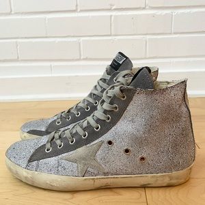 Golden Goose Francy high-top sneakers size 40.